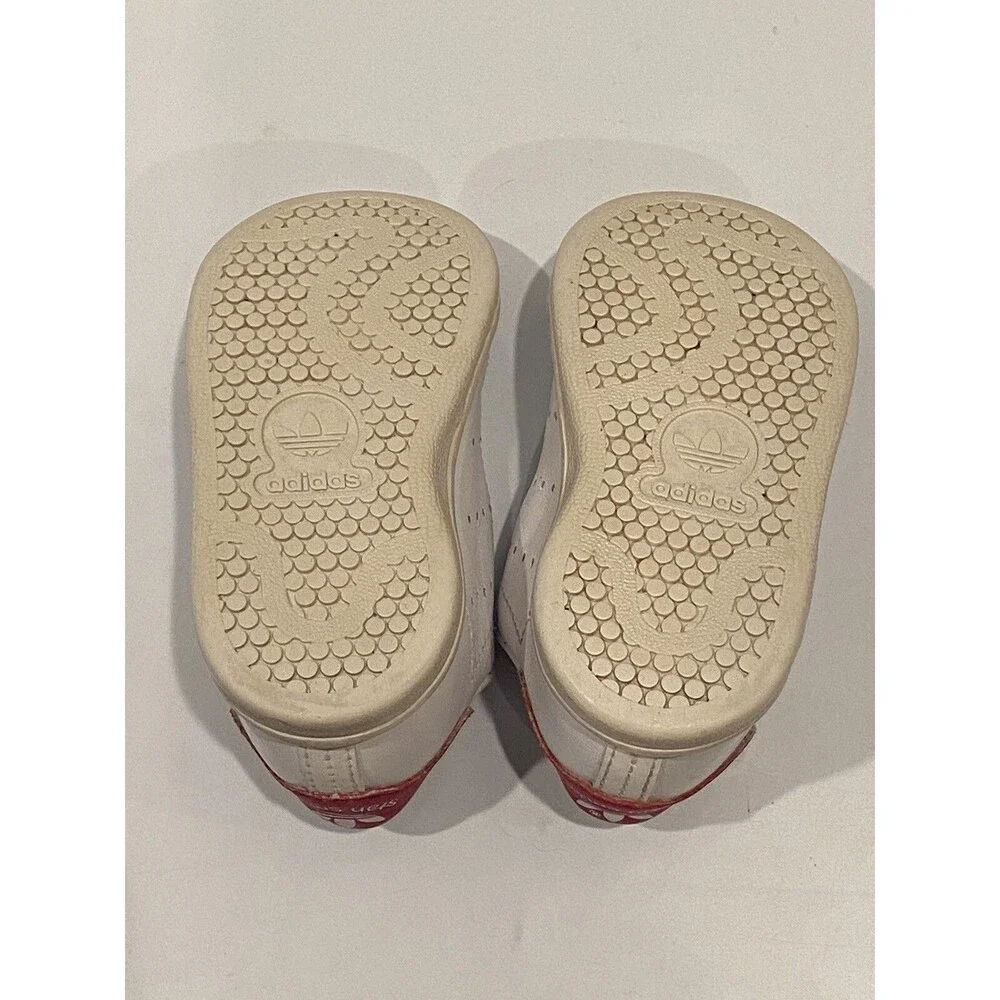 Adidas Originals Stan Smith I BB2999 FTW White/Bold Pink Toddlers Shoes Sz 4K